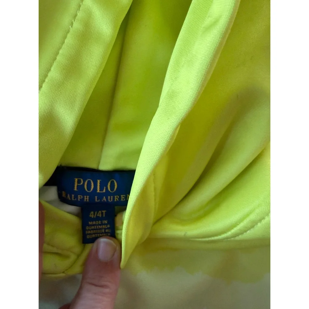 Polo Ralph Lauren boy's two piece shorts hoodie set Australian Open Sz 4t